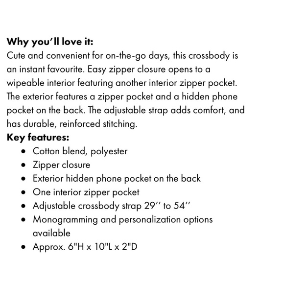 Thirty One black All Zipped Up crossbody purse NIB - Picture 3 of 4